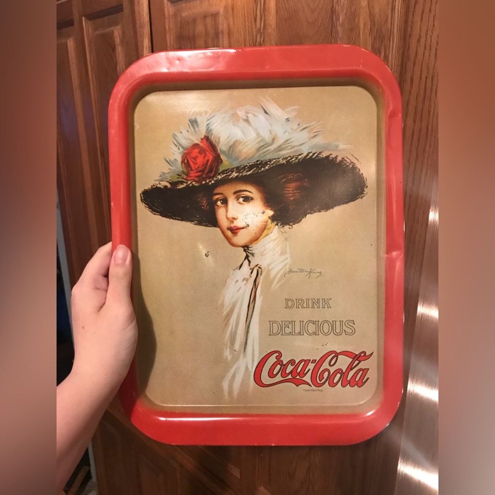 1971 Coca C O L A serving tray (some wear)